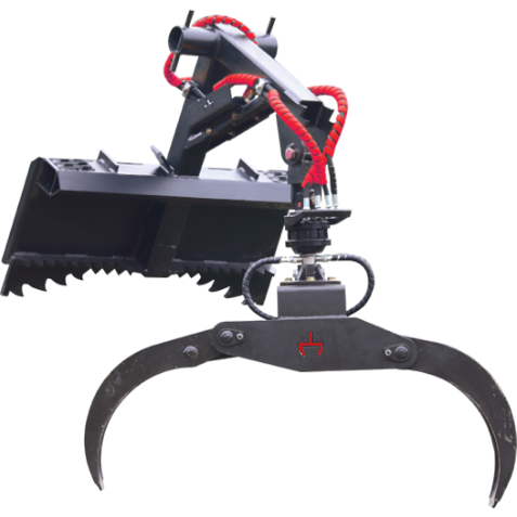 Branch Manager HD Log Grapple For Skid Steers & Wheel Loaders