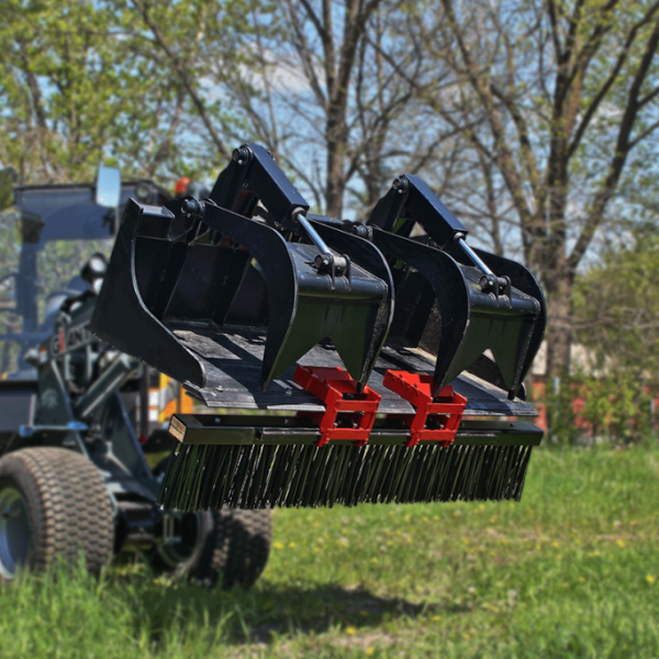 Lawn Cleanup Grab Rake Attachment