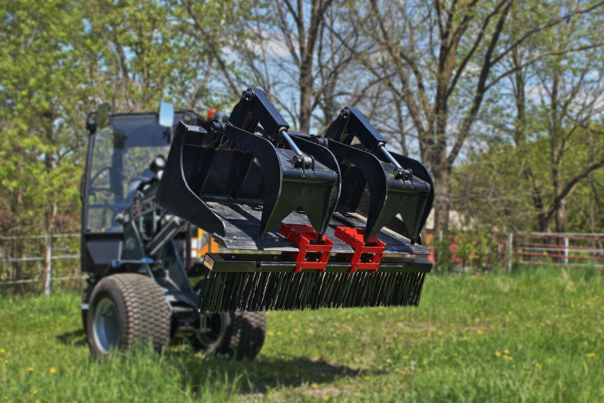 Branch Manager Grab Rake for Bucket Style Grapples