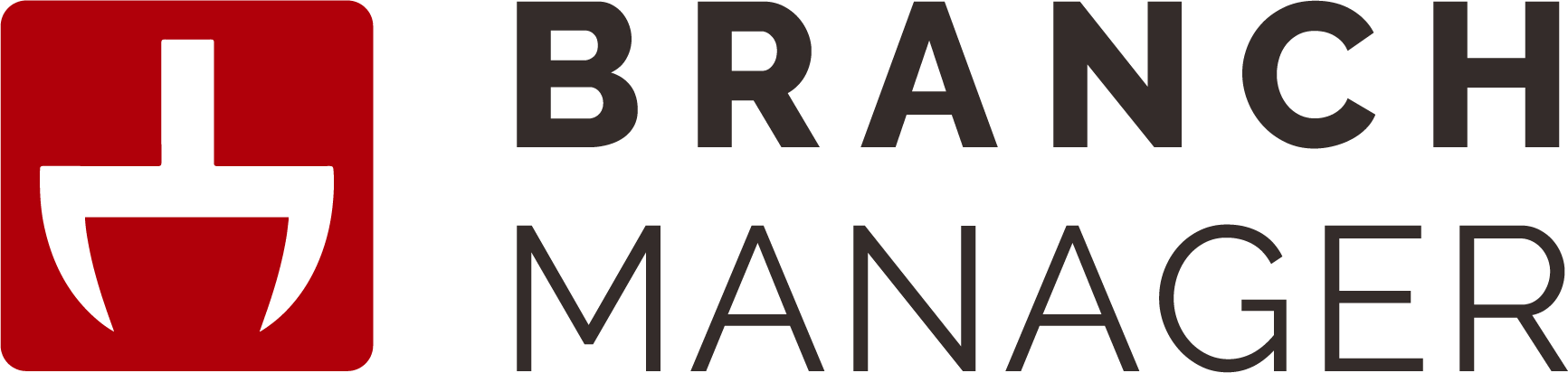 Branch Manager full logo with symbol and company name