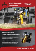 Branch Manager Attachments T3800 Brochure