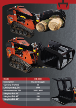 Branch Manager Attachments HB3000 Brochure