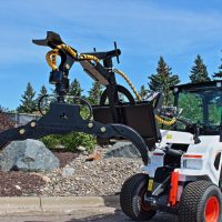 Branch Manager T1010 Mini Grapple On Bobcat L28