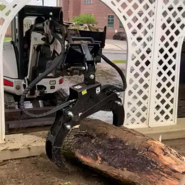 Excavator Knock Around Mini Grapple