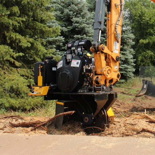 T3900 Excavator Stump Grinder Attachment